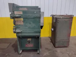 5.2 CU FT WALKER PEENIMPAC MODEL #S-5.2 ROTARY BASKET SHOT BLAST MACHINE: STOCK 17426
