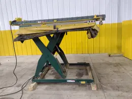 3500 LB X 60" X 48" SOUTHWORTH MODEL #LS4-36 HYDRAULIC SCISSOR LIFT TABLE, 110V SINGLE PHASE: STOCK #20929