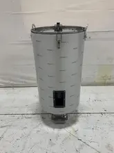 New AEC Drying Hopper, WH50, Approx. 50 lb Capacity, Insulated, Stainless Steel