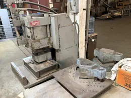 PARKER C FRAME HYDRAULIC PRESS W/ NOTCHING &amp; COPING DIES : YOBRO 26353