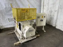 18 TON TISHKEN 2 POST CUTOFF PRESS: STOCK #76595