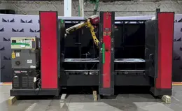 Lincoln Electric SYSTEM 30 Weld Cell w/ Fanuc Robot and Controls USED – AS-IS