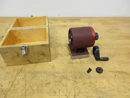 Suburban Tool 5C Collet Master Index Fixture: 7 1/2° Index Increments, 3 5/8 in Centerline Ht, in Wood Case- Auction Item