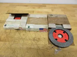 Greenlee (3pc) Coarse Diamond 6" x 3/4" x 1-1/4" Tool Grinder Wheels **New In Boxes**- Auction Item