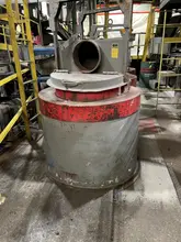 7- available furnace charge buckets with bails and covers priced each