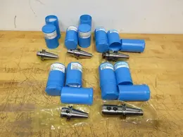 Techniks SYIC CAT40 Tool Holders (9 pcs) Assorted ***All New In Packaging***- Auction Item