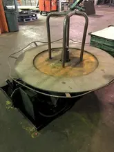 5' ROTATING UNCOILER TABLE