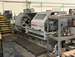 2010 GANESH GT-2468CNC Flat Bed CNC Lathe - Fanuc Control, Coolant System