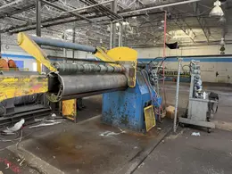 40,000 LB X 72" W X 72" OD WEAN COIL REEL MOTORIZED RECOILER. STOCK # 0771026