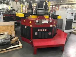 (2015) 10" X 10" X .40" TAURING ALPHA-200CNCI CNC ANGLE BENDING ROLL. STOCK # 0744422