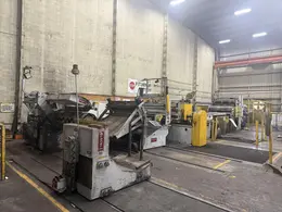 60" x .135" x 50,000 LBS BRANER TURRET HEAD SLITTING LINE