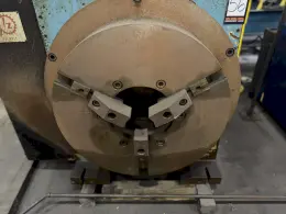 32" UNIVERSAL 3-JAW CHUCK WITH 12" HOLLOW SPINDLE HOLE: YOBRO #25863