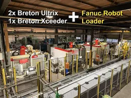 Fanuc - Robot + 3 Breton machining centers 5 axes