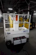 2016 ABSOLUTE E-Z UP MODEL #IAWP 15 SCISSOR LIFT: YOBRO #25844