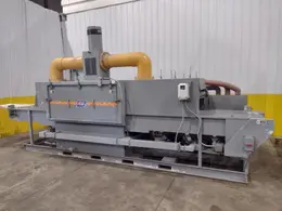 30” W X 18" H ADF 2 STAGE CONVEYOR TUNNEL TYPE STAINLESS STEEL PARTS WASHER: YOBRO #25353
