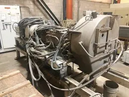 8" BUSS HOT MELT SINGLE-SCREW EXTRUDER AND PELLETIZING SYSTEM. STOCK # 0363624