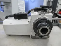 Haas HA5C Programmable Rotary Table, 5C Lever Collet Closer, Brush Drive Motor, Cable and Connector