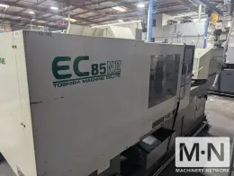 85 TON 3.4 OZ TOSHIBA MODEL EC85NIIV30-2A ELECTRIC INJECTION MOLDING MACHINE MFG 2007 (2) AVAILABLE