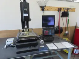 Micro-Vu Model 30 2 Video Measuring System w 2 Axis Micro-VU DRO w Q16 Metrology Computer- Auction Item