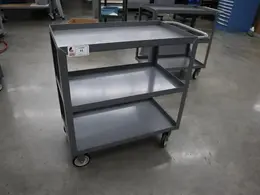 Uline Metal Tool Cart, 3 Shelves- Auction Item