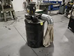 Cincinnati Fan 200S/T1 55 Gal Barrell Dust Collector- Auction Item