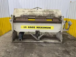 8' X 10 GAUGE CHICAGO DREIS &amp; KRUMP MODEL #8135-6 POWERED BOX &amp; PAN FINGER BRAKE: STOCK #23777