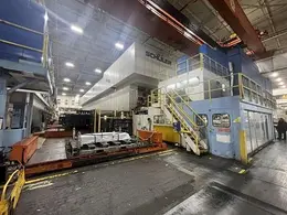 2500 &amp; (4) 1250 TON SCHULER MDL HZPUI HYDRAULIC TANDEM PRESS LINE
