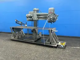 Carlton 11" Column X 4' Arm Radial Arm Drill W/ Flexarm - Qa-1a