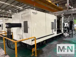 680 TON 101 OZ WOOJIN MODEL SM680 INJECTION MOLDING MACHINE MFG 2014