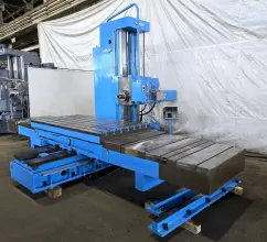 4" NOMURA MODEL #P-100WP TABLE TYPE HORIZONTAL BORING MILL : YOBRO 25968