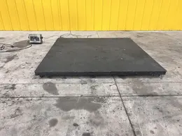 10,000 LB 60" X 60" PENNSYLVANIA MODEL #6600 DRO FLOOR SCALE: STOCK #20799