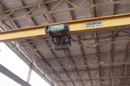 7.5 TON x 47' ACECO SINGLE GIRDER BRIDGE CRANE: STOCK # 18257