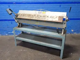 ENCO 48" X 16GA SHEET METAL PAN + BOX BRAKE MACHINE