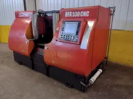 21" x 21" AMADA MODEL HFA530CNC AUTOMATIC HORIZONTAL BANDSAW: STOCK 18232