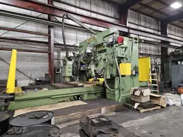84" x 206" THOMPSON  MODEL #16CX HORIZONTAL SURFACE GRINDER WITH VERTICAL 75 HP HEAD: STOCK 22517