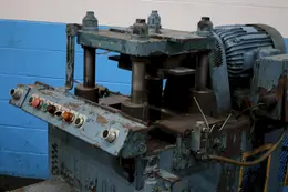 25 TON TISHKEN MODEL# CO-8-12-25 4 POST CUTOFF PRESS: STOCK #74367