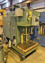 50 Ton PH Hydraulics, C Frame Press, Dual Ram STOCK# 3283