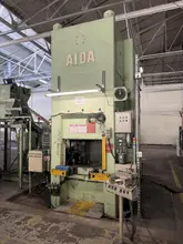 630 TON AIDA MODEL #K-630 KNUCKLE JOINT PRESS, 25-40 SPM, NEW 1991: YOBRO #25820