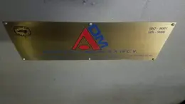 5" X 38" ASESORIA DOUBLE END TUBE CRIMPING MACHINE: STOCK #71046