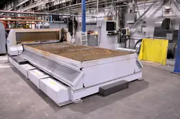 6' x 12' Komatsu Rasor Model KCR-12612 CNC Plasma Table &amp; Model G9120-II Power Unit: Stock #23460