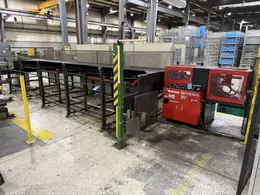 2018 AMADA MODEL SA65A AUTOMATIC ROTARY CUTTER W/ 24' BUNDLE RACK