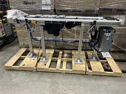 Used – DORNER MOD:32MVA1121 FLEXMOVE CONVEYOR W/ OPTIDRIVE CONTROLS