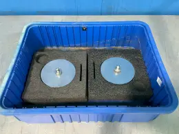 INSTRON 10KN MAX LOAD COMPRESSION PLATES  -  T1223-1022