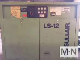50 HP Sullair LS12-50 Rotary Screw Air Compressor
