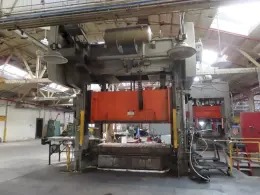 400 TON CLEARING NIAGARA SC2-400-120-60 STRAIGHT SIDE DOUBLE CRANK PRESS(NEW IN 1998) STOCK # 0328626