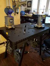 FARO QuantumE V2 2.5m 7-Axis CMM Arm with PRIZM LLP HD and 8-Axis Rotary Table – 2021 System, Full Accessories