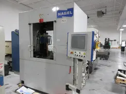 Nagel ECO 40-2 Automatic Vertical CNC Honing Machine, Twin Spindle, (New In 2012), Allen Bradley Panel View Plus 1500 Control.- Auction Item