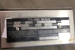 10,000 LBS TOLEDO DIGITAL SCALE: STOCK #59889