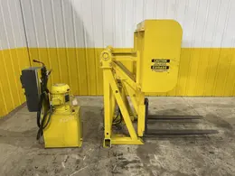 48" HYDRAULIC PALLET INVERTER / FLIPPER / UPENDER MACHINE: STOCK #22798