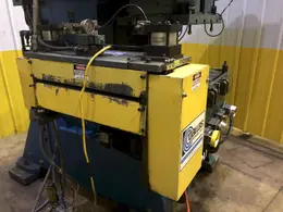 24" X .070" X 6,000 LB SERVO PRESS COIL FEED LINE, COIL REEL, LEVELER, &amp; DALLAS FEEDER: STOCK 16275